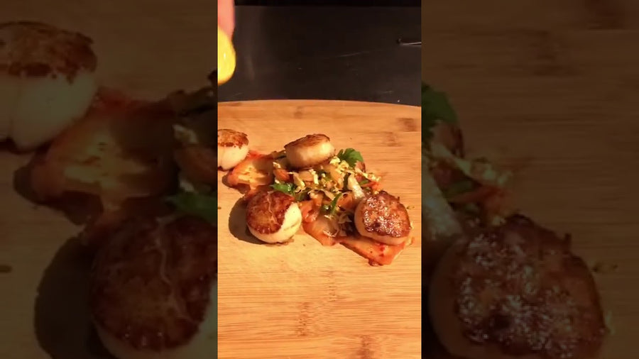 Juicy Seared Scallops