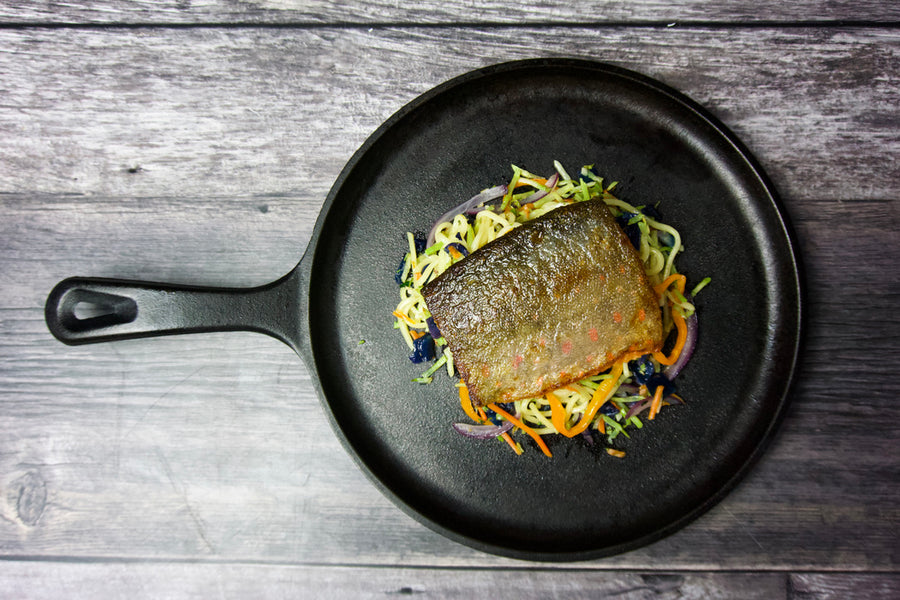 How to make crispy skinned Arctic Char
