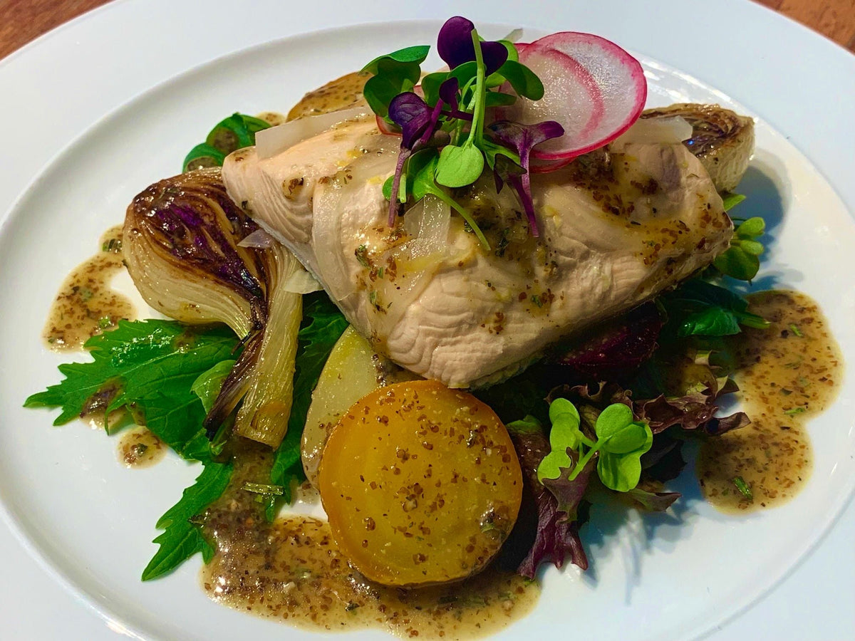 Poached Pink Salmon