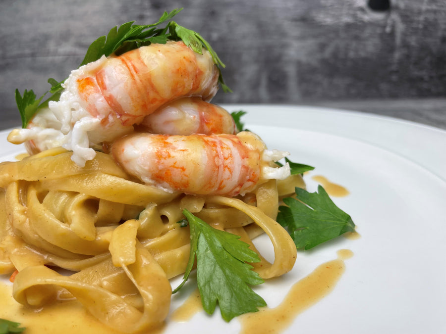 Spot Prawn Fettuccine