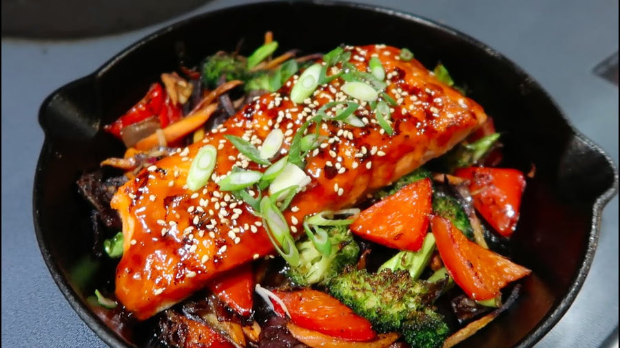 Homemade Salmon Teriyaki