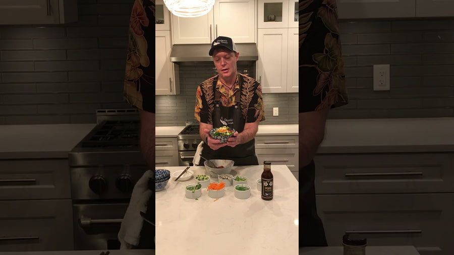 Making a Perfect Poke Bowl