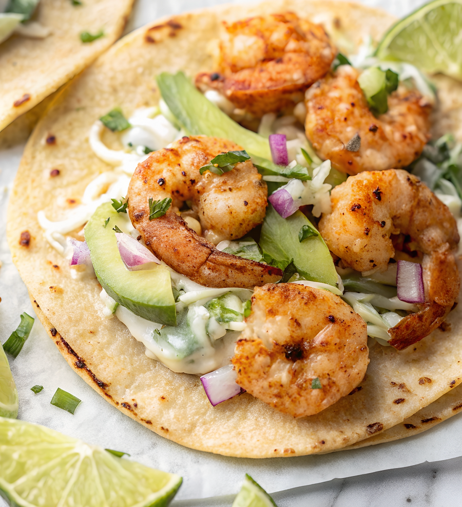 Zesty Shrimp Tacos