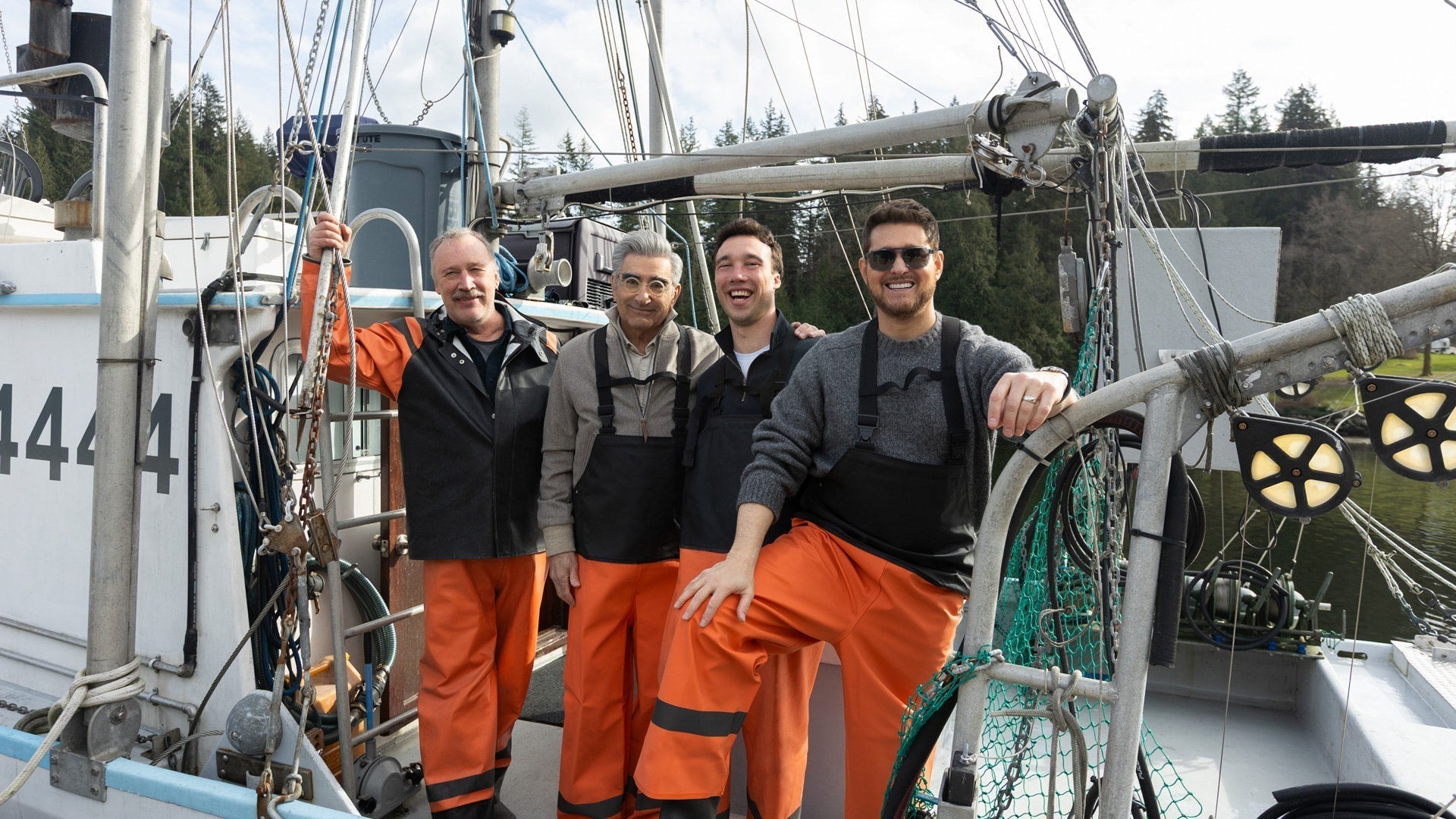 Behind the Scenes with Eugene Levy & Michael Buble on The Reluctant Traveler