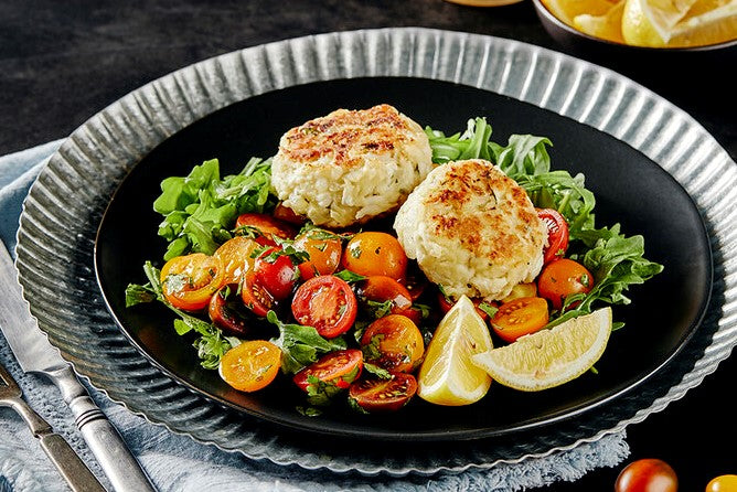 Wild Pacific Halibut Cakes