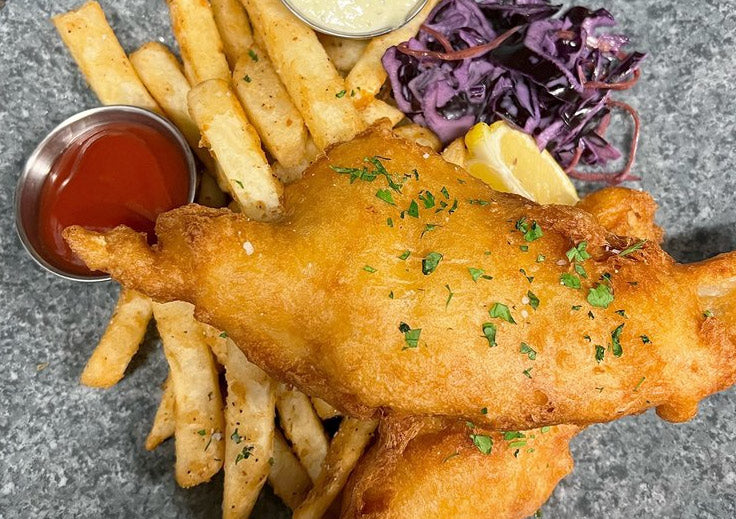 Battered Wild Pacific Halibut