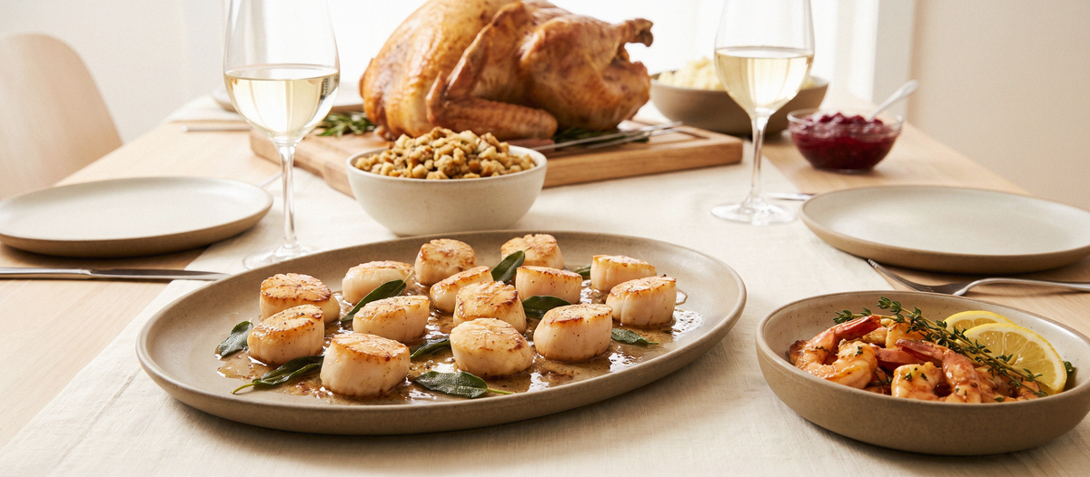 What to Serve with Turkey: Seafood Sides for Thanksgiving