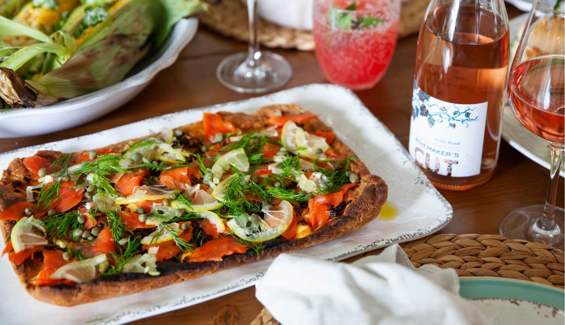 Smoked Salmon Tarte