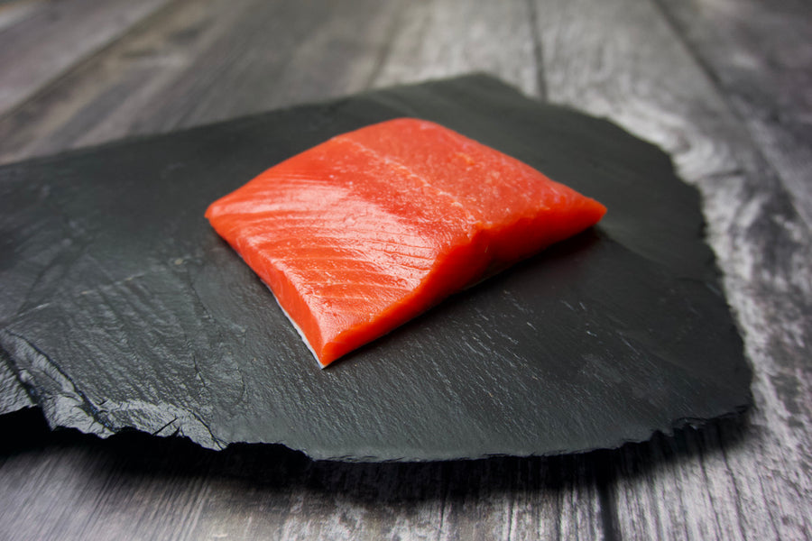 Wild BC Sockeye Salmon - 6oz portion, frozen, healthy, sustainable, omega 3