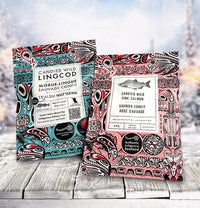 Holiday Candied Duo – Wild Pink Salmon & Wild Lingcod