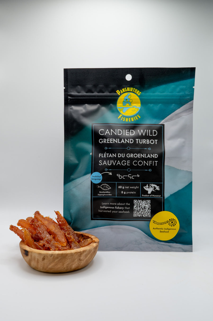 Wild Candied turbot - indigenous, jerky