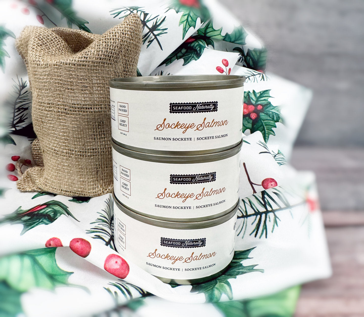 Chef Select Wild  Sockeye Trio –  Holiday Edition