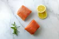 Wild Chinook Salmon Portion