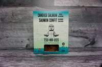 Tsu-ma-uss Candied Chinook Salmon - indigenous food, hot smoked 