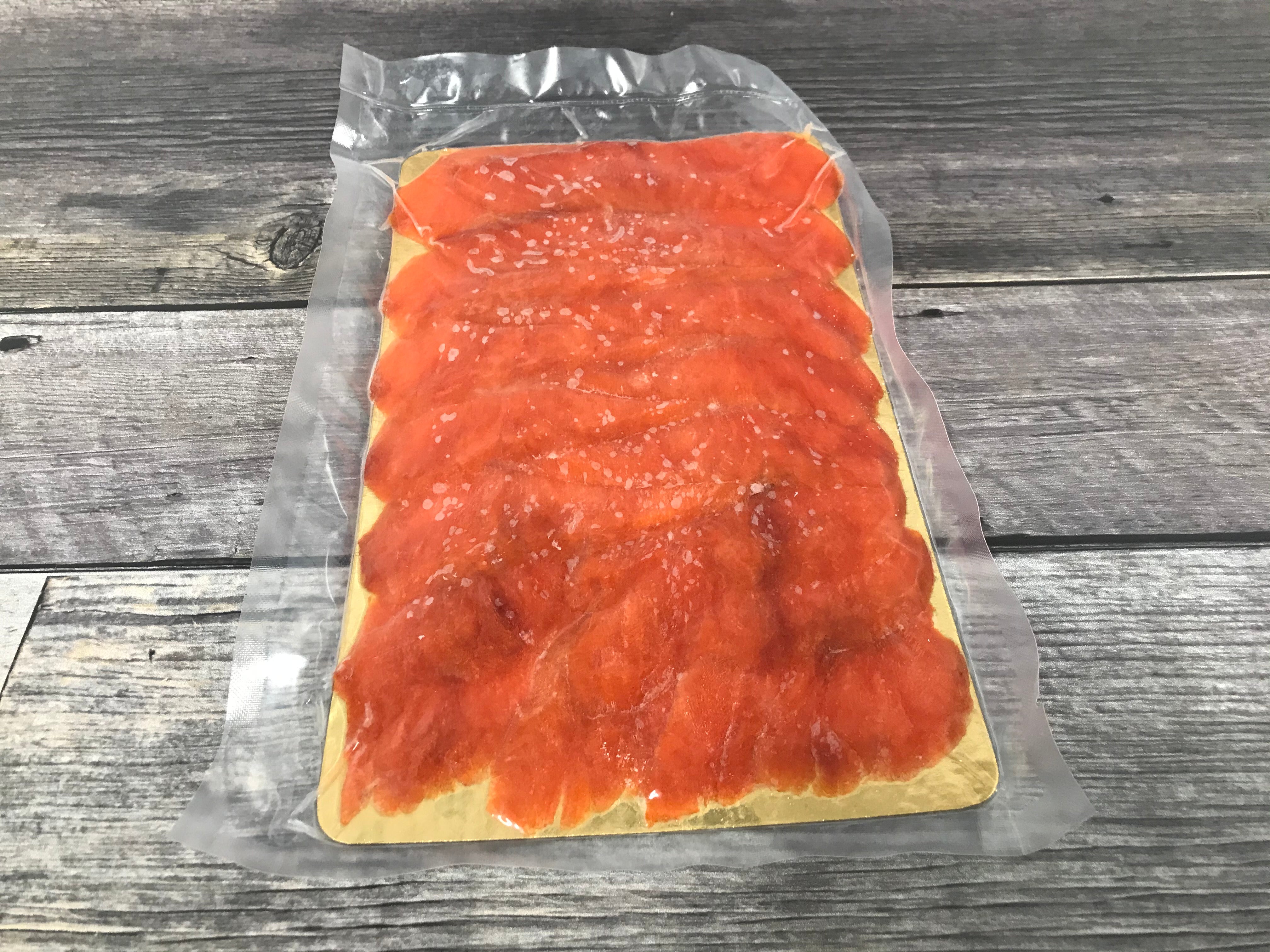 Cold Smoked Sockeye Salmon - Sliced