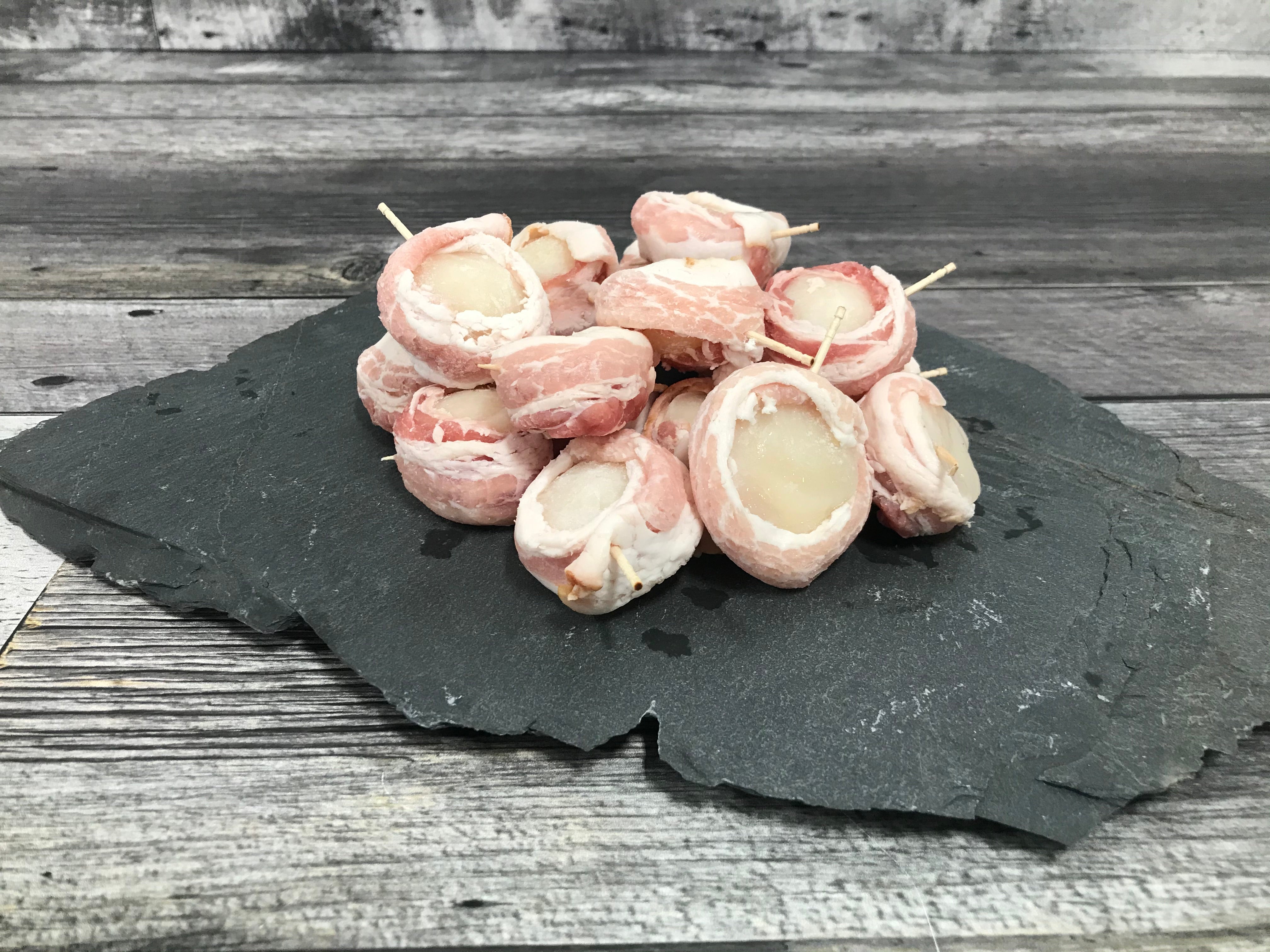 Bacon Wrapped Hokkaido Scallops