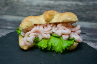 Wild BC Ocean Shrimp - cooked, peeled, 1lb pack, frozen